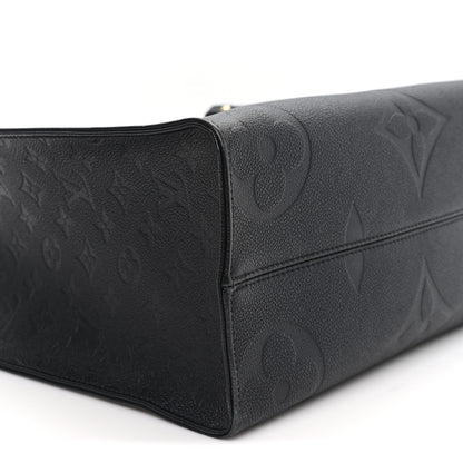 Louis Vuitton Empreinte Monogram Giant Onthego MM Black 8 of 9