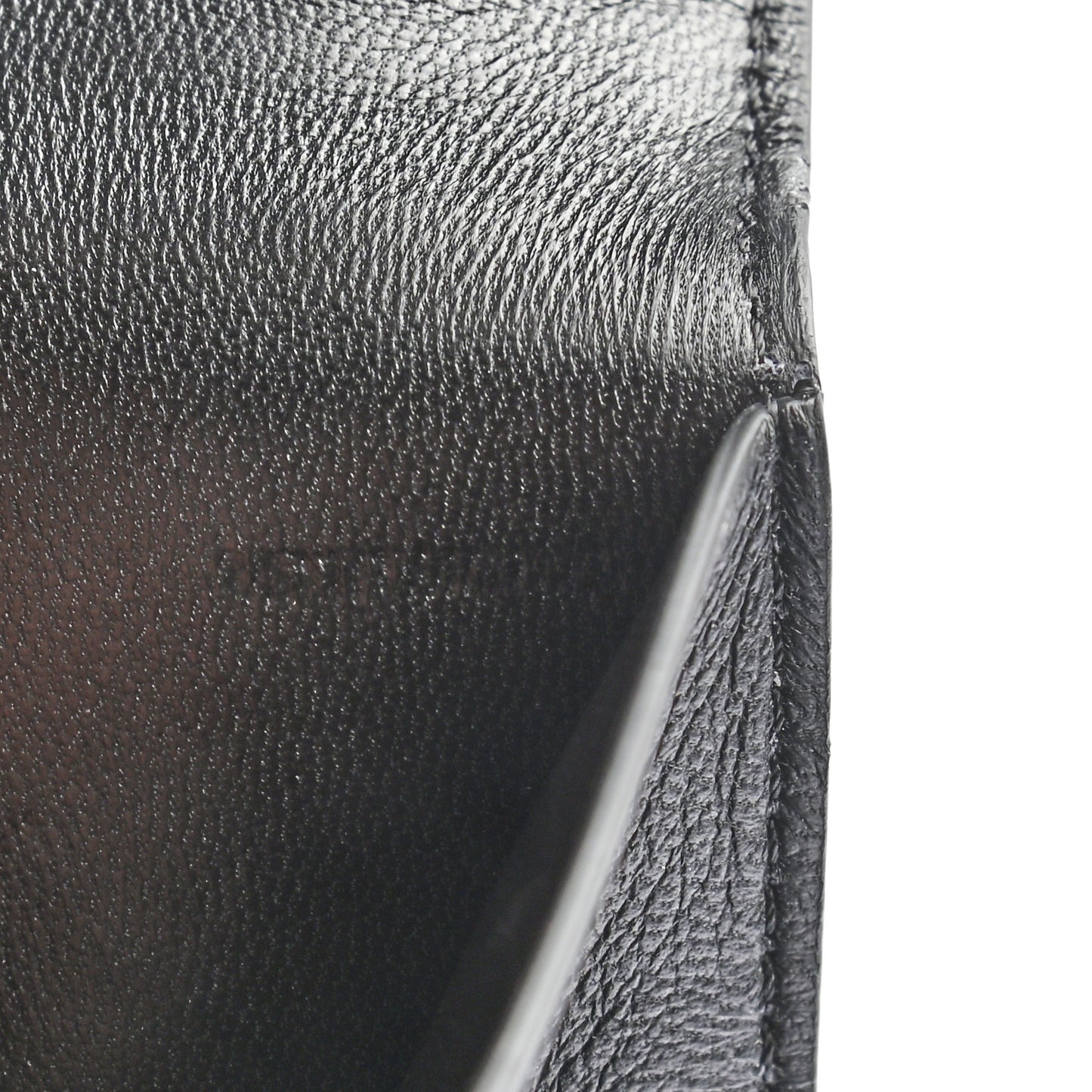 Calfskin Harlow Long Wallet Black