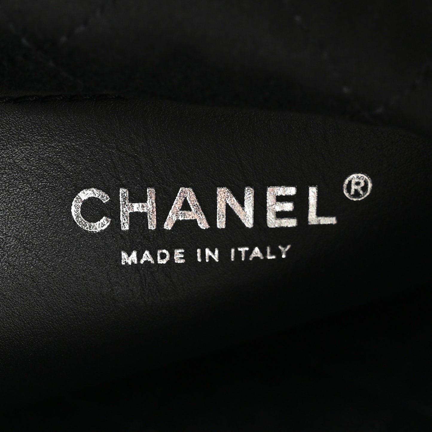 Shiny Calfskin Quilted Mini Chanel 22 White Black