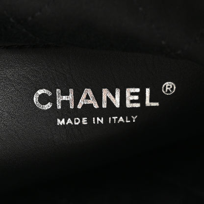 Chanel Shiny Calfskin Quilted Mini Chanel 22 White Black 6 of 11