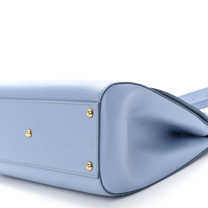 Dolce & Gabbana Dauphine Medium Miss Sicily Satchel Fiordaliso 8 of 8