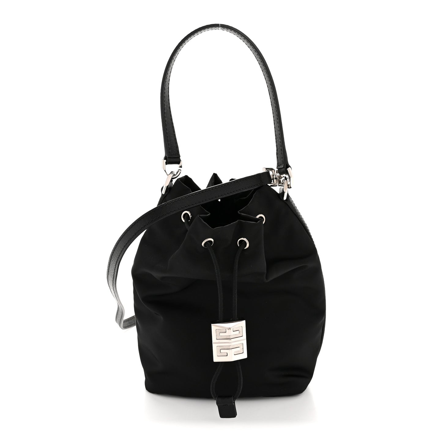 Nylon Light 4G Bucket Bag Black