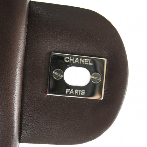 Chanel Lambskin Medium Coco Rain Flap Bordeaux 11 of 13