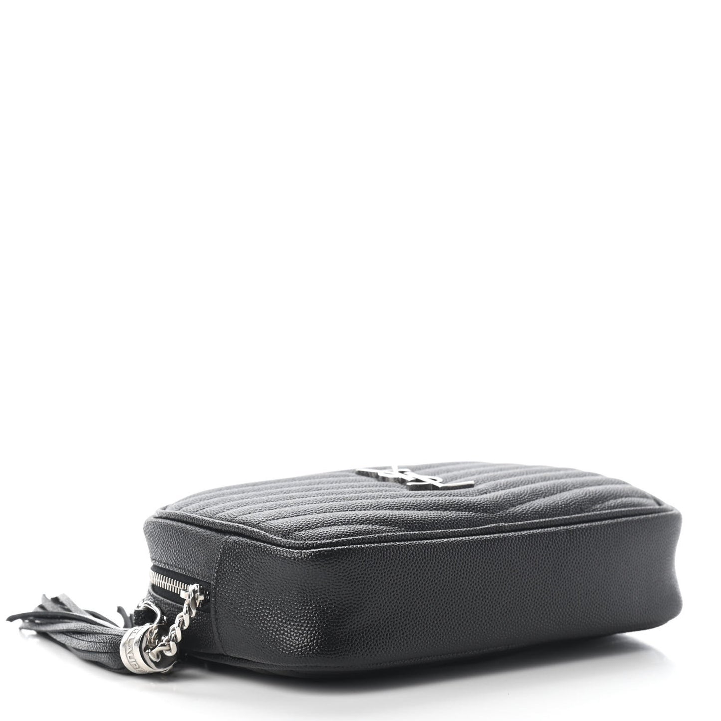 Grain De Poudre Matelasse Monogram Mini Lou Camera Bag Black