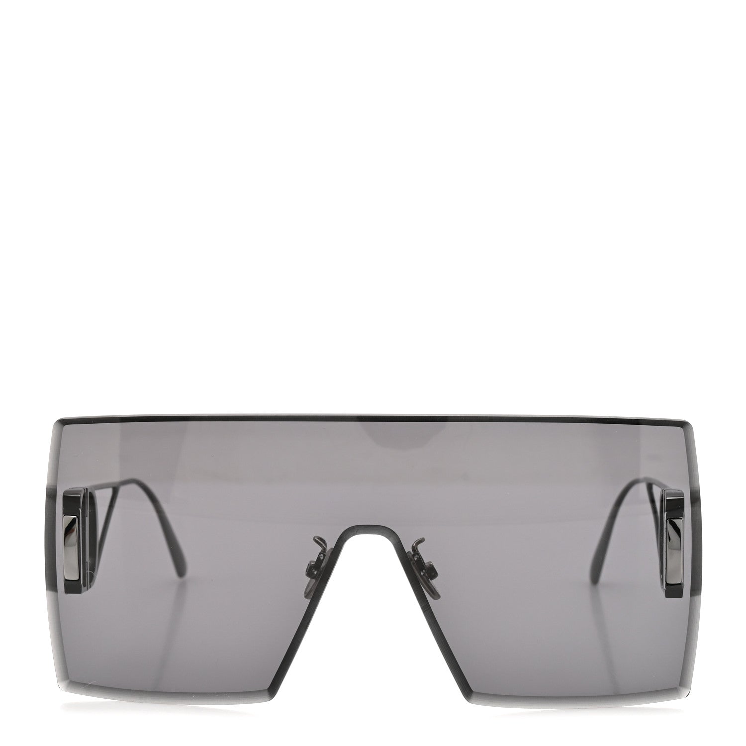 Christian Dior Metal 30 Montaigne M1U Sunglasses Shiny Gunmetal Smoke 2 of 6