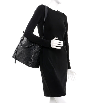 Louis Vuitton Monogram Lambskin Antheia Ixia MM Black 2 of 7