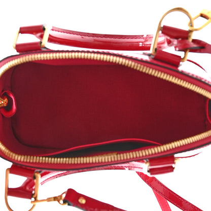 Louis Vuitton Vernis Alma BB Rose Indien 5 of 13