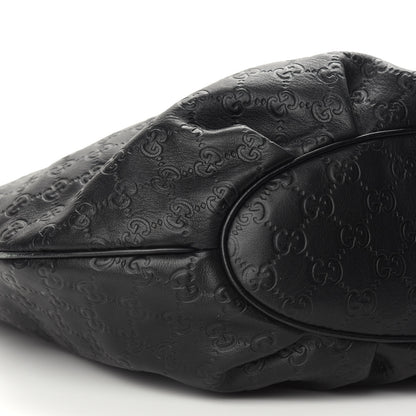 Gucci Guccissima Pelham Medium Hobo Black 8 of 11