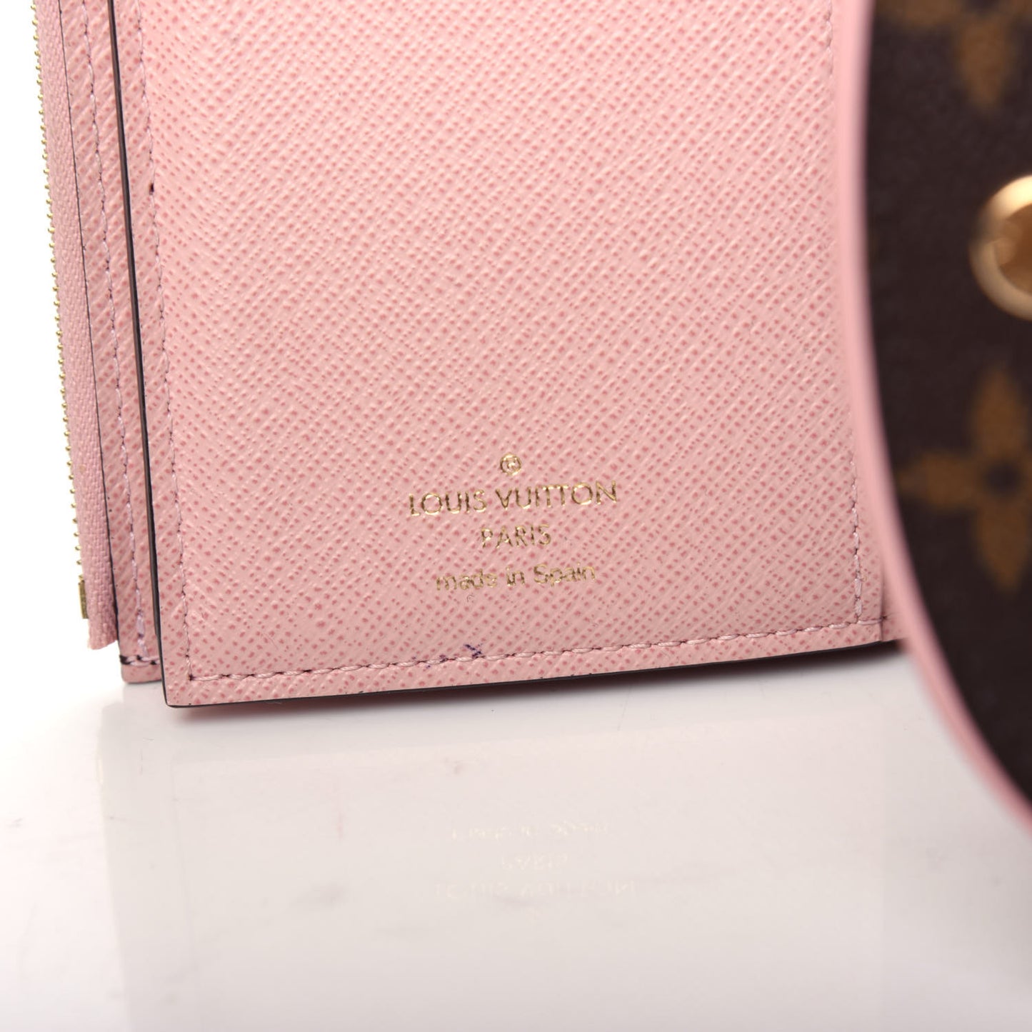 Monogram Ariane Compact Wallet Rose Ballerine