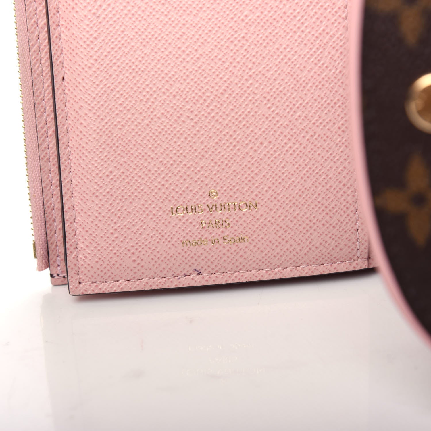 Louis Vuitton Monogram Ariane Compact Wallet Rose Ballerine 6 of 7