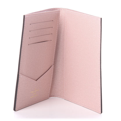 Louis Vuitton Monogram 2020 Christmas Animation Big Wheel Passport Cover Rose Ballerine 4 of 5