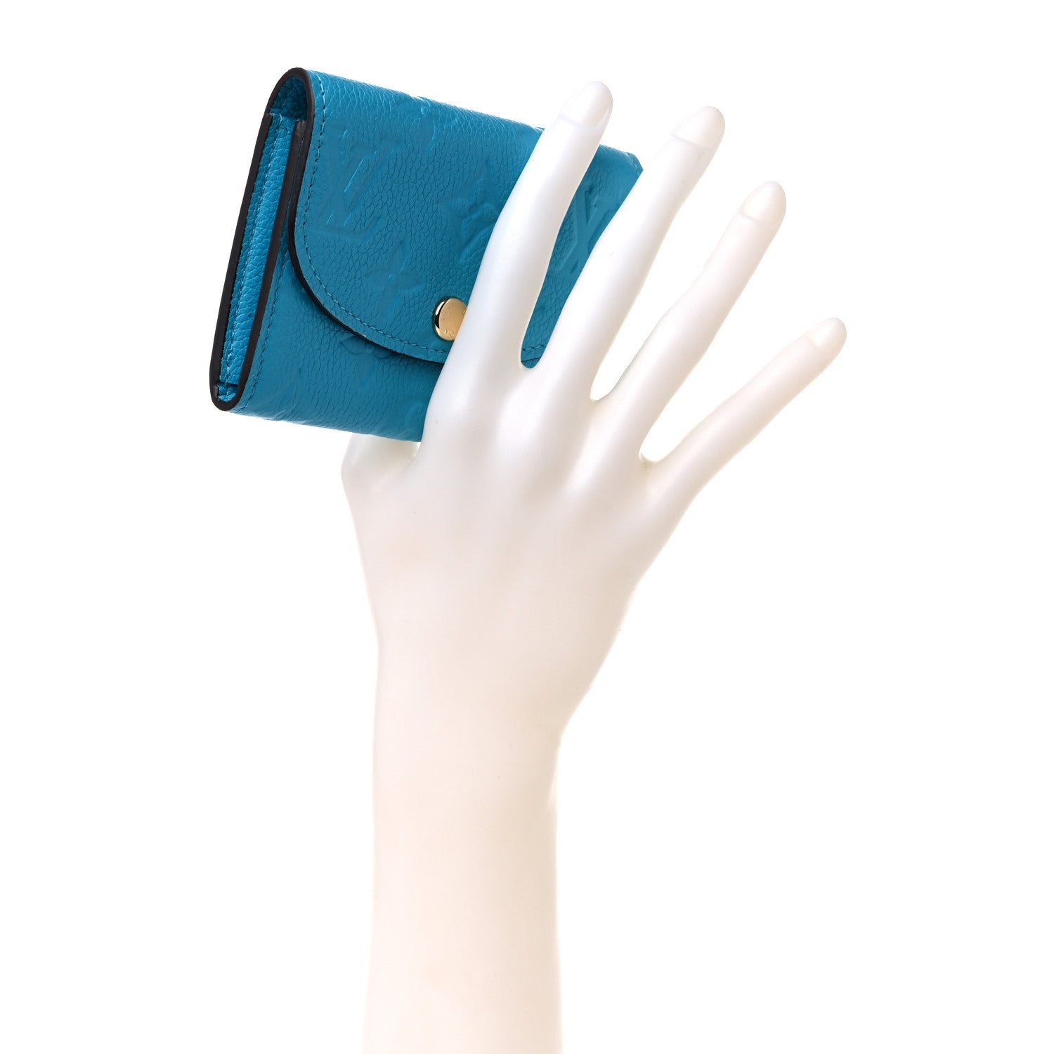 Louis Vuitton Empreinte Rosalie Coin Purse Turquoise 2 of 7