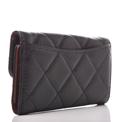 Chanel Lambskin Quilted 6 Key Holder Black 4 of 13