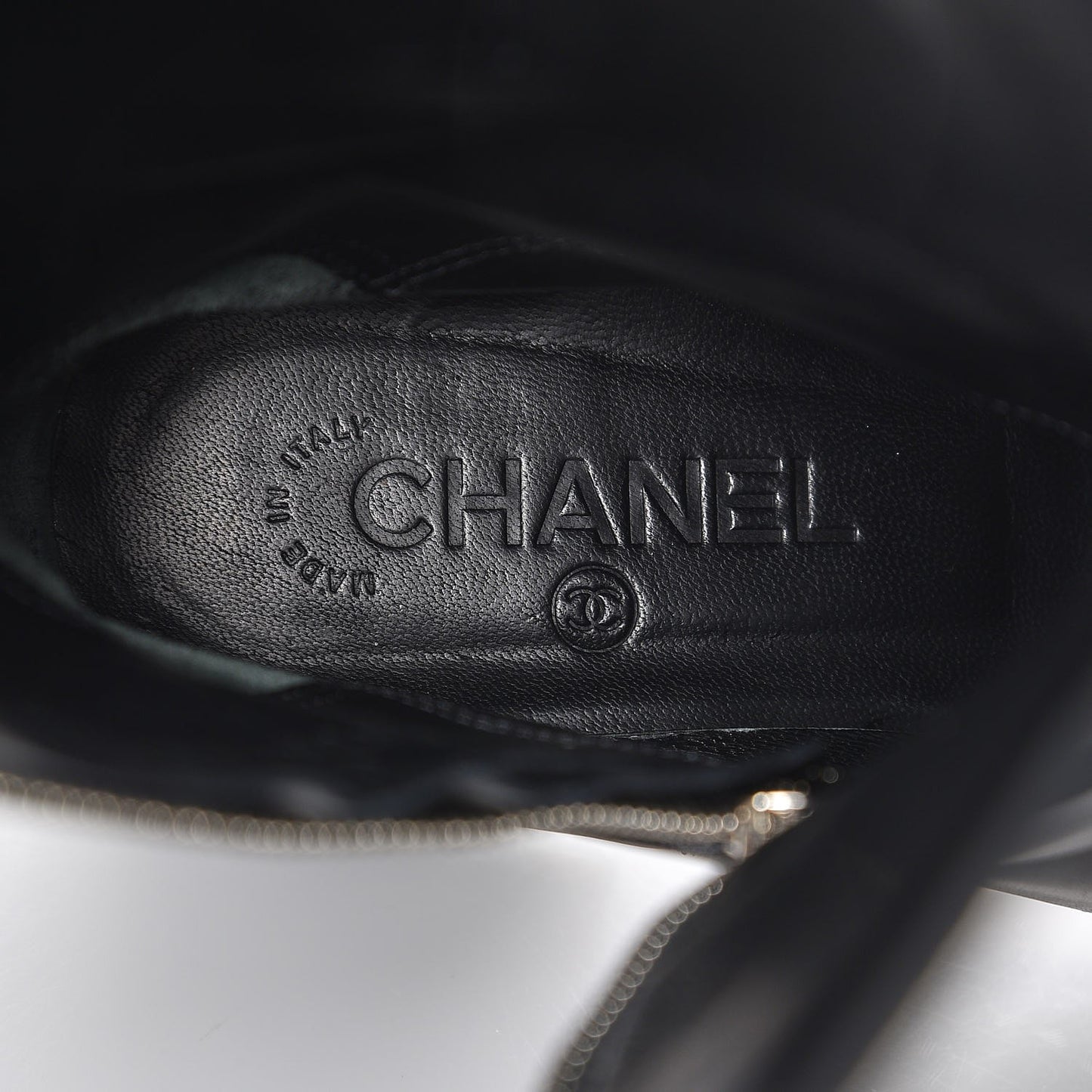 Calfskin Asymmetrical Mid Calf Boots 36.5 Black