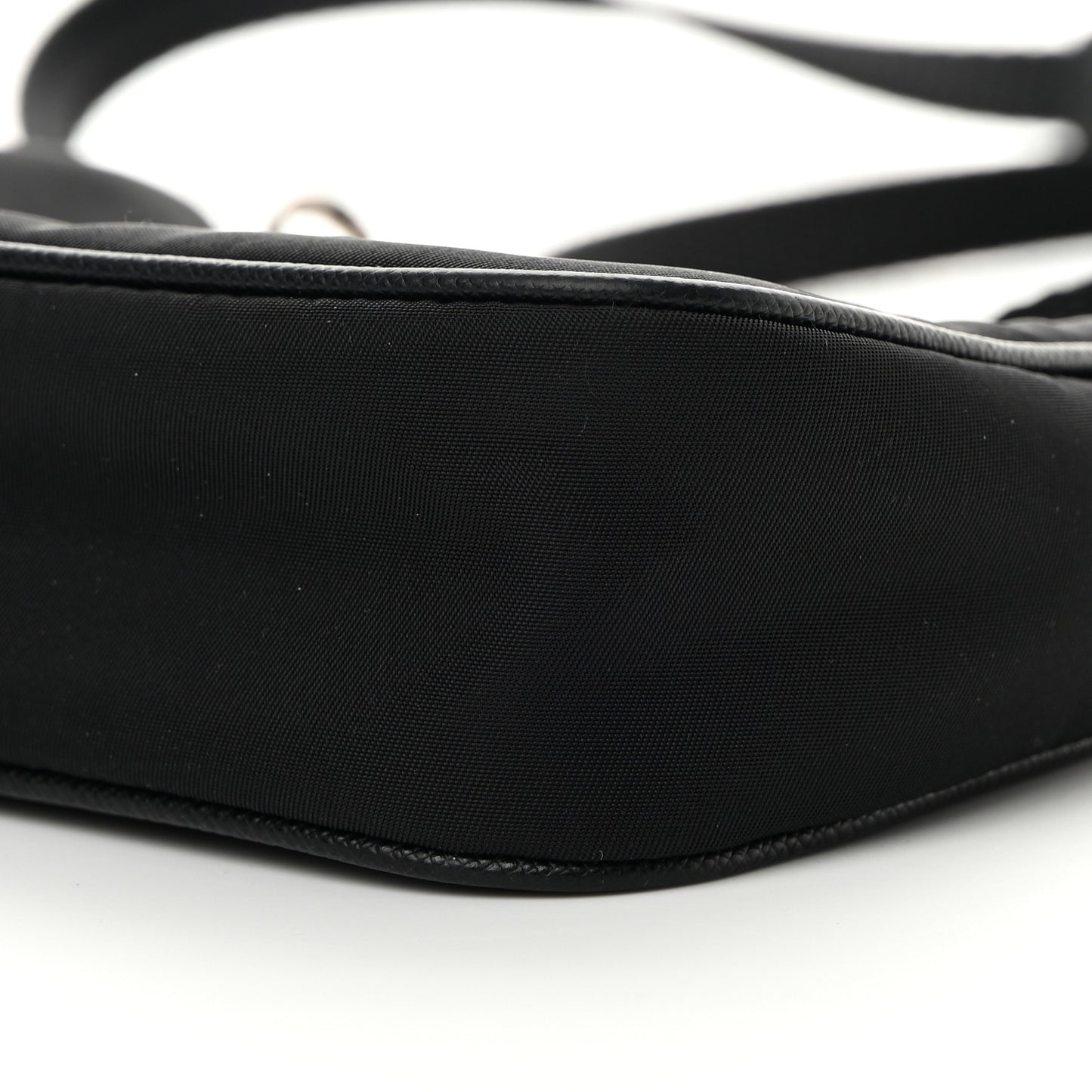 Tessuto Nylon Mini Re-Edition 2000 Shoulder Bag Black