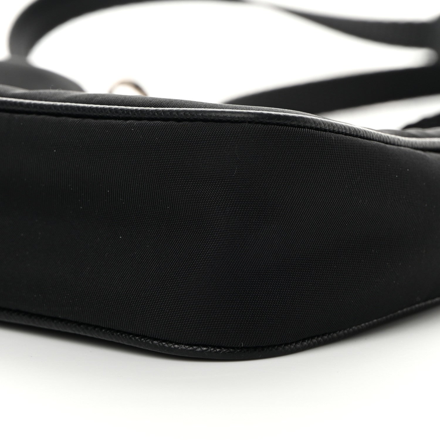 Prada Tessuto Nylon Mini Re-Edition 2000 Shoulder Bag Black 10 of 14
