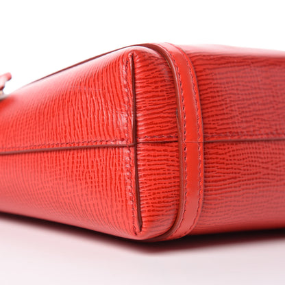 Dolce & Gabbana Textured Calfskin Mini Escape Shopper Tote Red 5 of 9