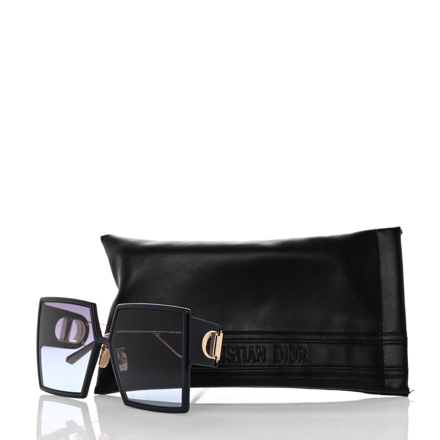 Square 30 Montaigne Sunglasses Blue