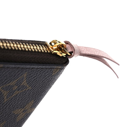 Louis Vuitton Monogram Clemence Wallet Rose Ballerine 10 of 11
