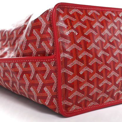 Goyard Goyardine Reversible Anjou PM Red 14 of 30