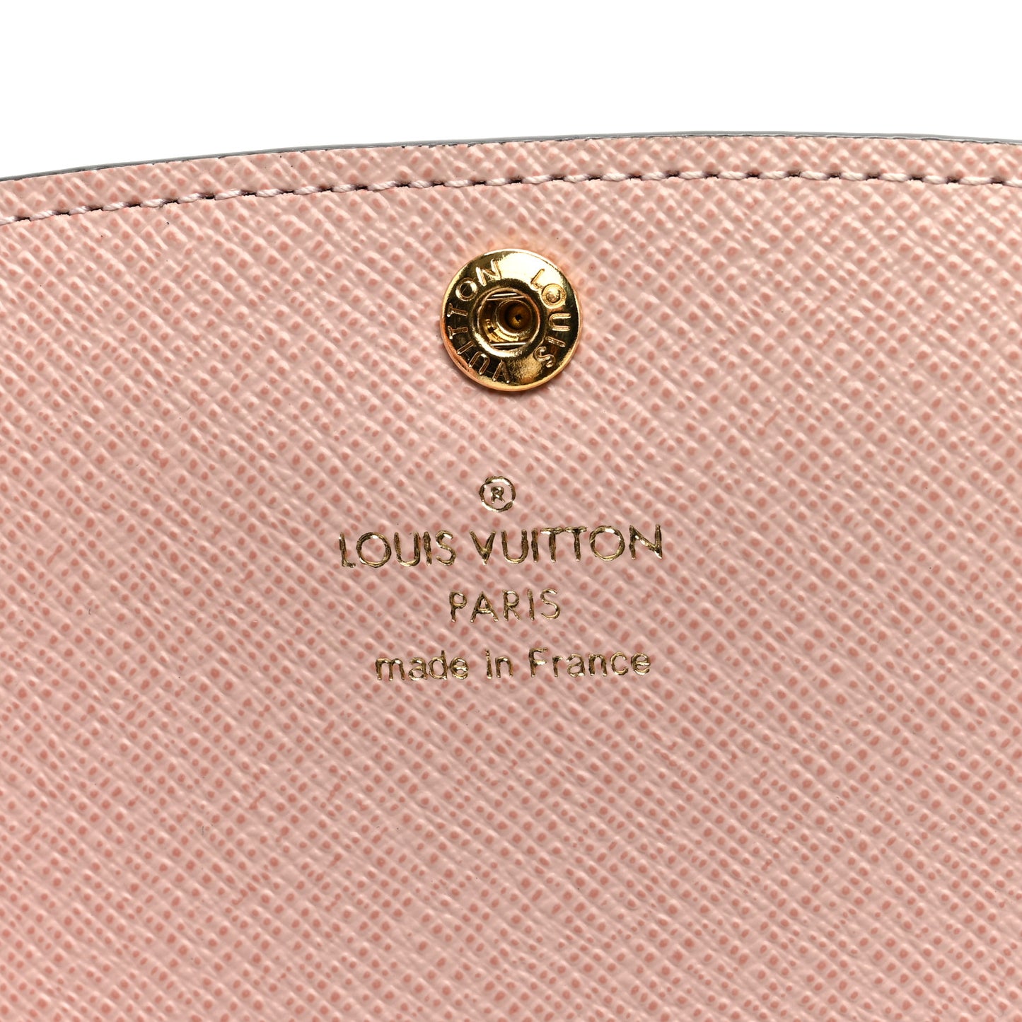 Monogram Emilie Wallet Rose Ballerine