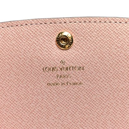 Louis Vuitton Monogram Emilie Wallet Rose Ballerine 6 of 6