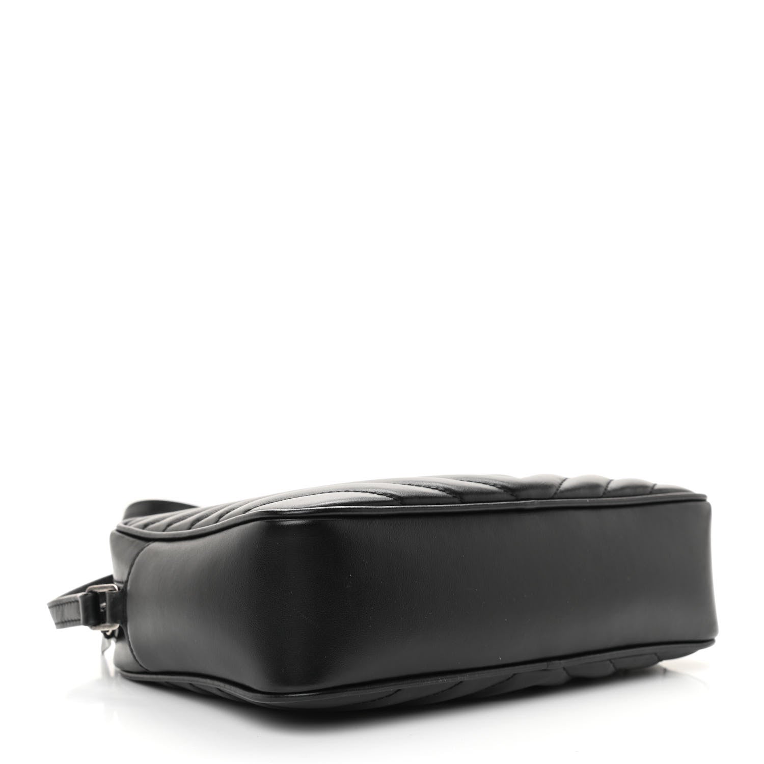 Saint Laurent Calfskin Matelasse Monogram Lou Camera Bag Black 4 of 8