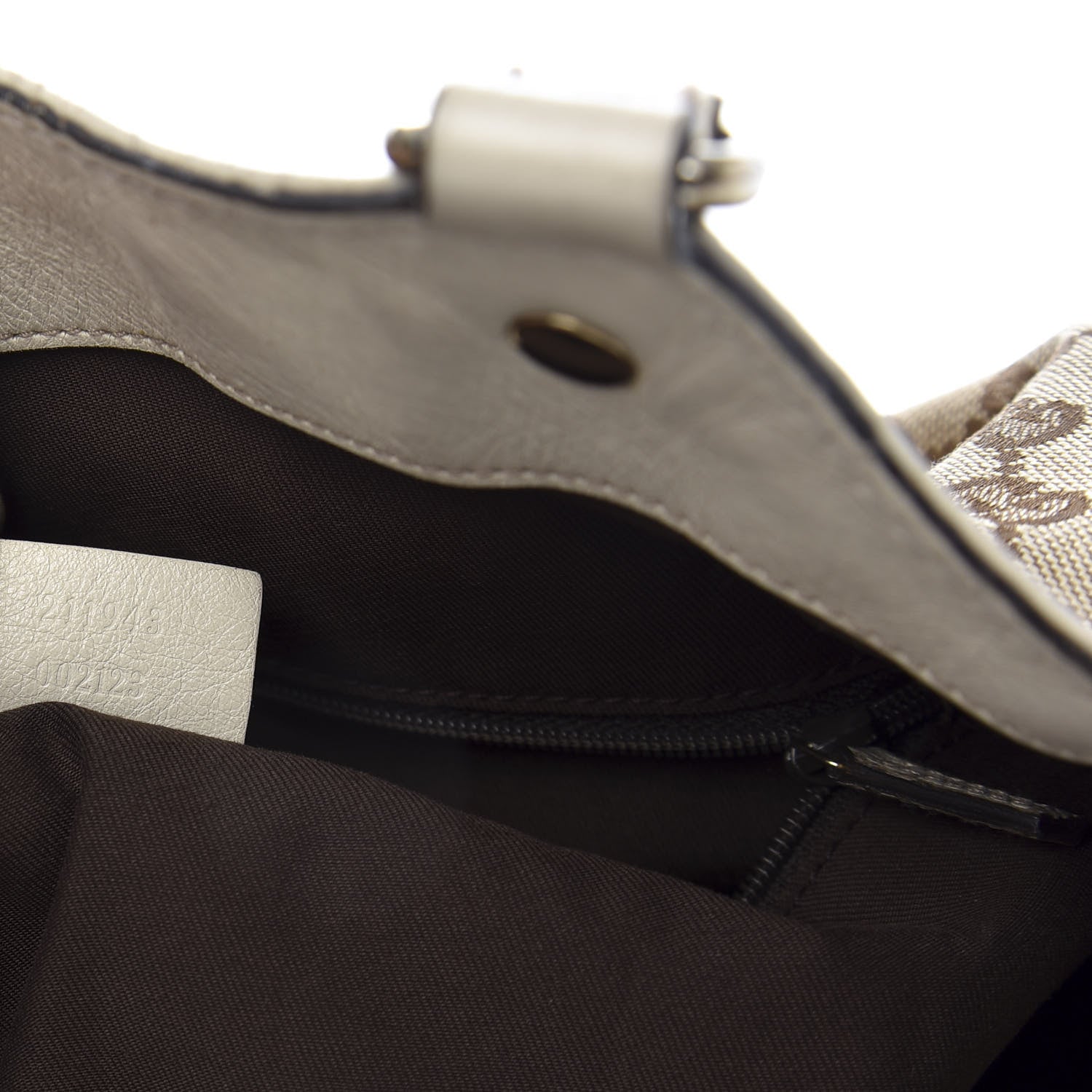 Gucci Monogram Large Sukey Tote Off White 9 of 26