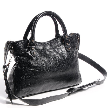 Balenciaga Agneau Classic Hardware Town Black 6 of 13