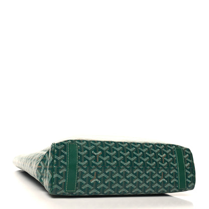 Goyard Goyardine Voltaire III Tote Green 4 of 9