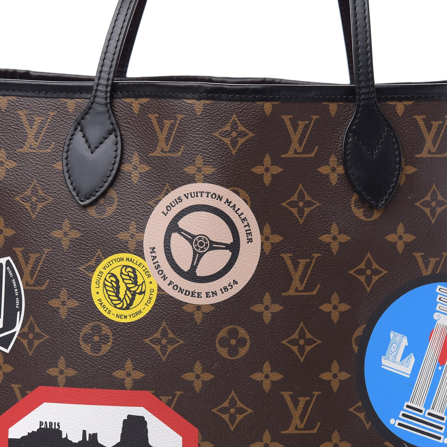 Monogram World Tour Neverfull MM
