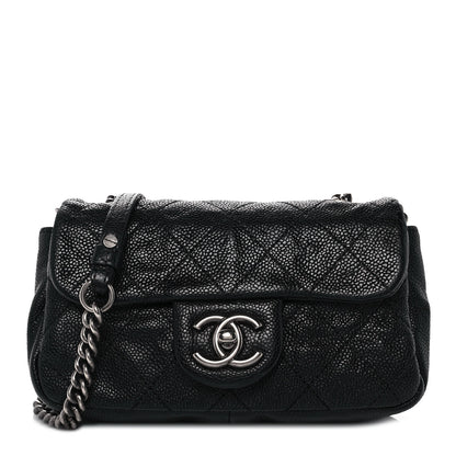 Chanel Caviar Quilted Mini Simply CC Flap Black 1 of 9