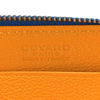 Goyard Goyardine Compact Wallet Blue 6 of 8