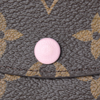 Louis Vuitton Monogram Rosalie Coin Purse Rose Ballerine 8 of 9