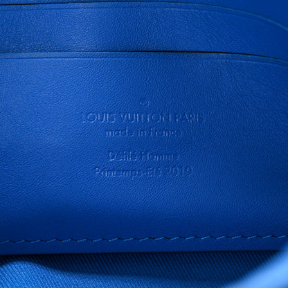 Louis Vuitton Taurillon Monogram Pochette Volga Blue 6 of 11