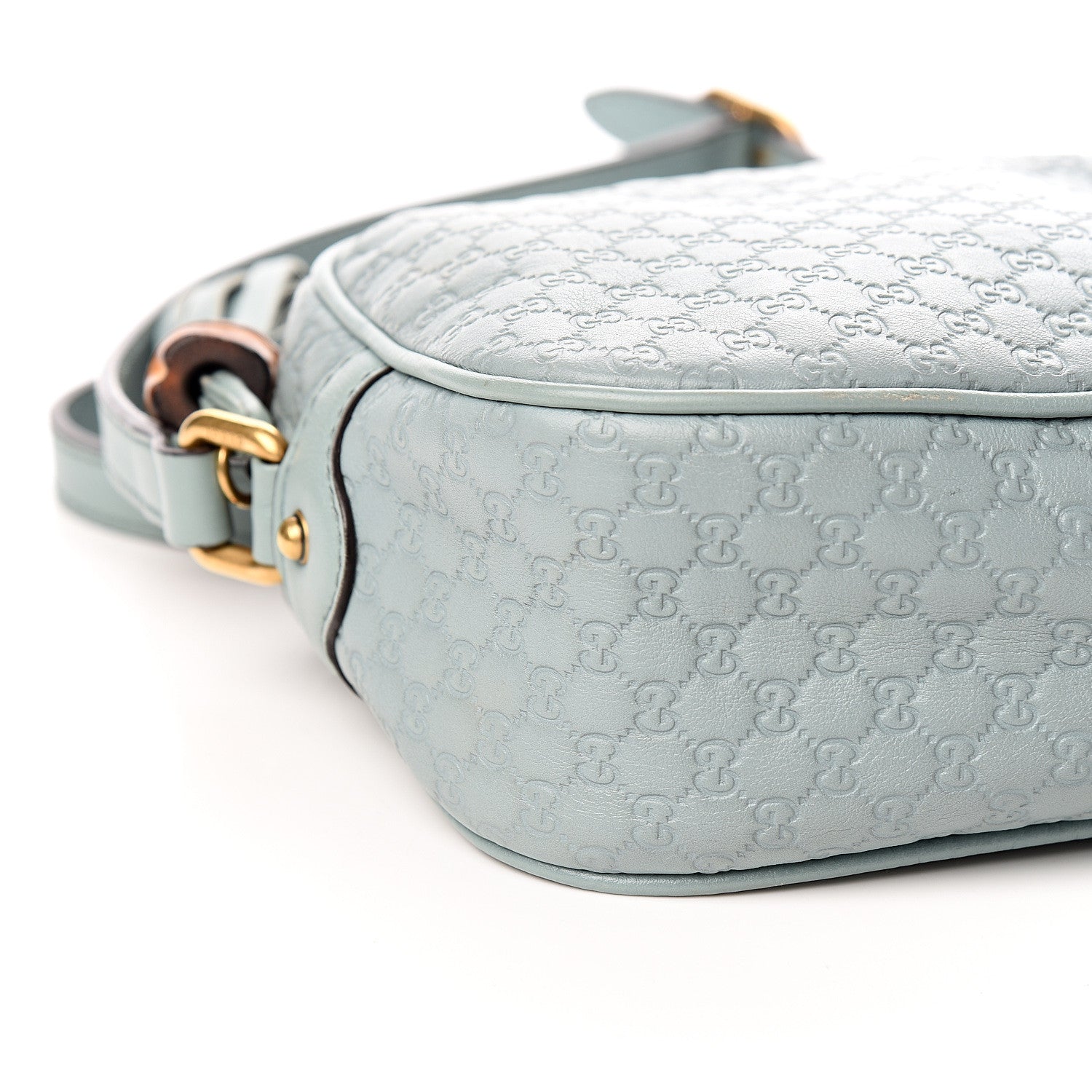 Gucci Soft Microguccissima Sunshine Disco Crossbody Bag Blue 7 of 8