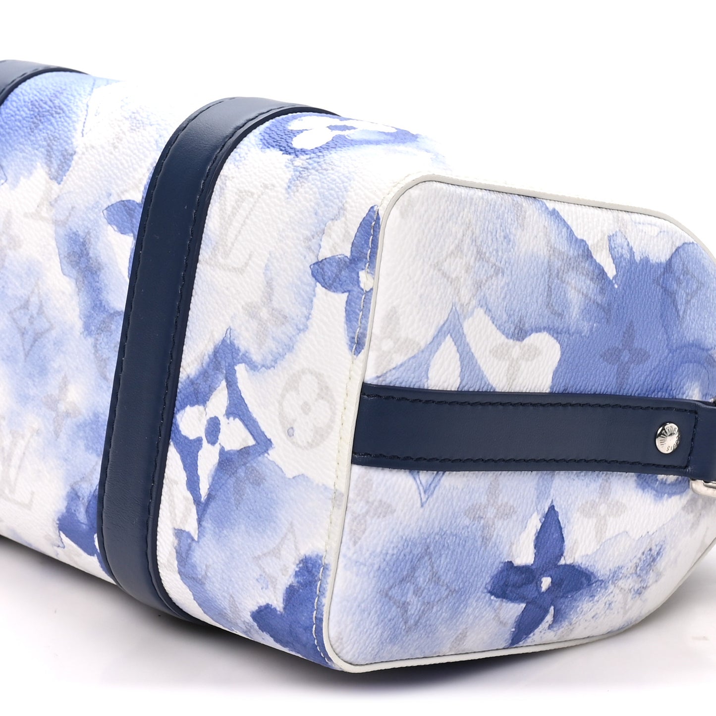 Monogram Watercolor City Keepall Blue