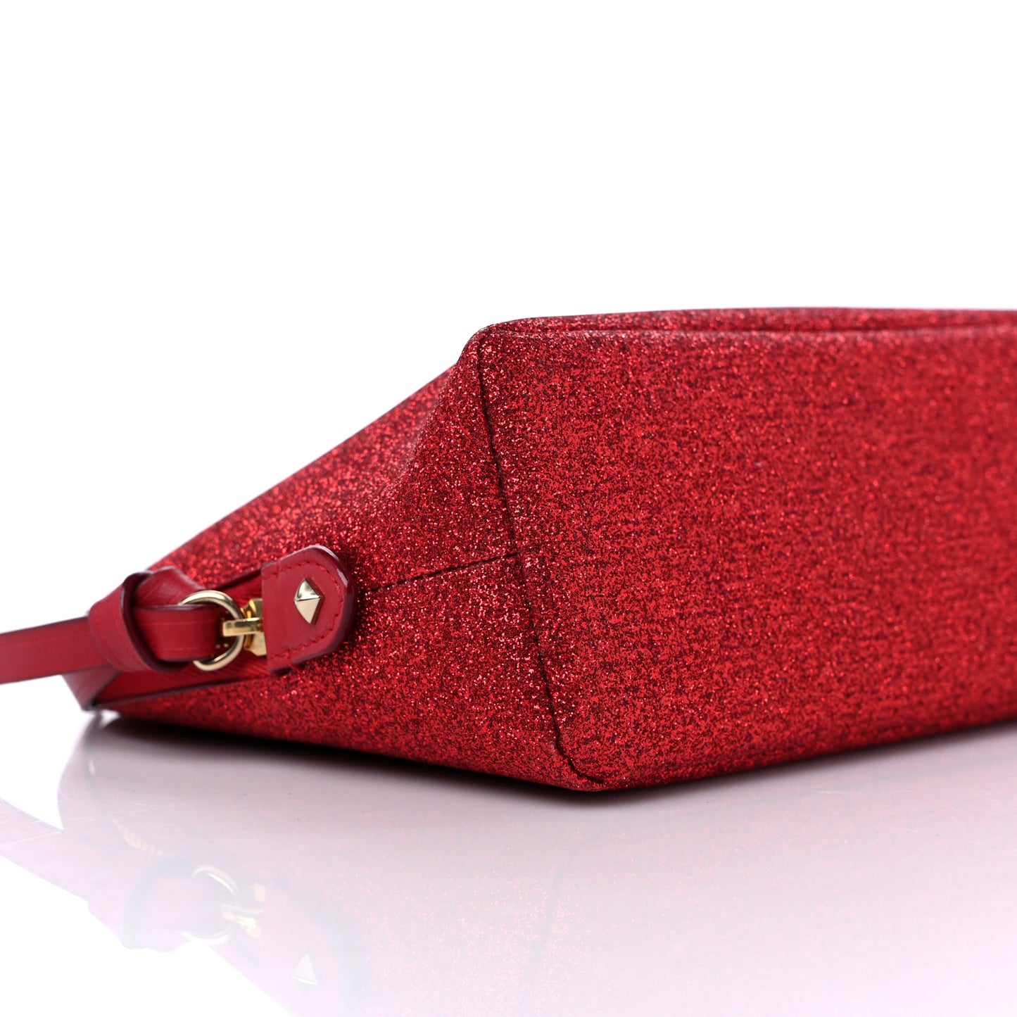 Glitter Clutch Red