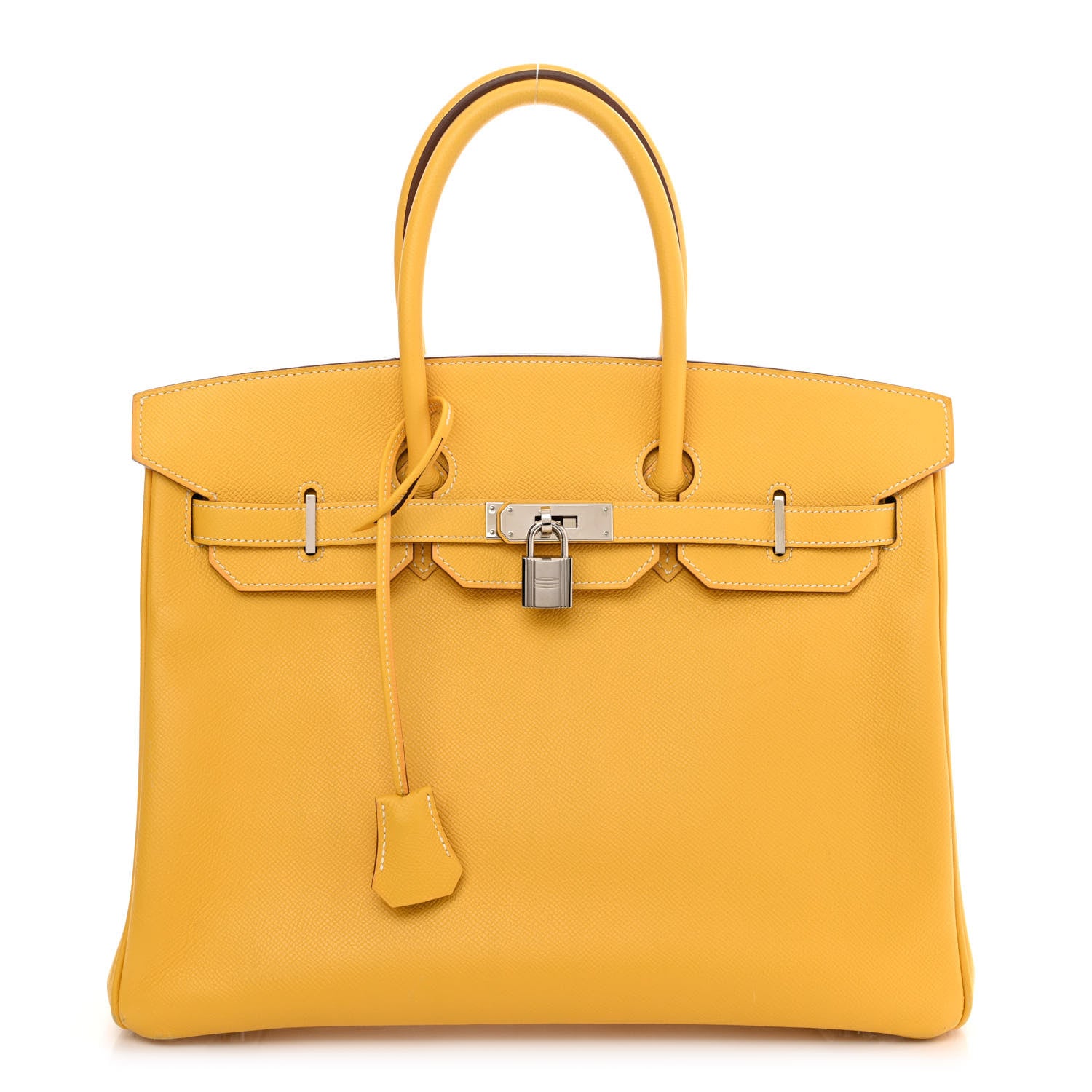 Hermes Epsom Verso Birkin 35 Curry Etoupe 1 of 13