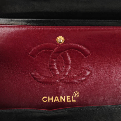 Chanel Lambskin Quilted Small Double Flap Black 6 of 10