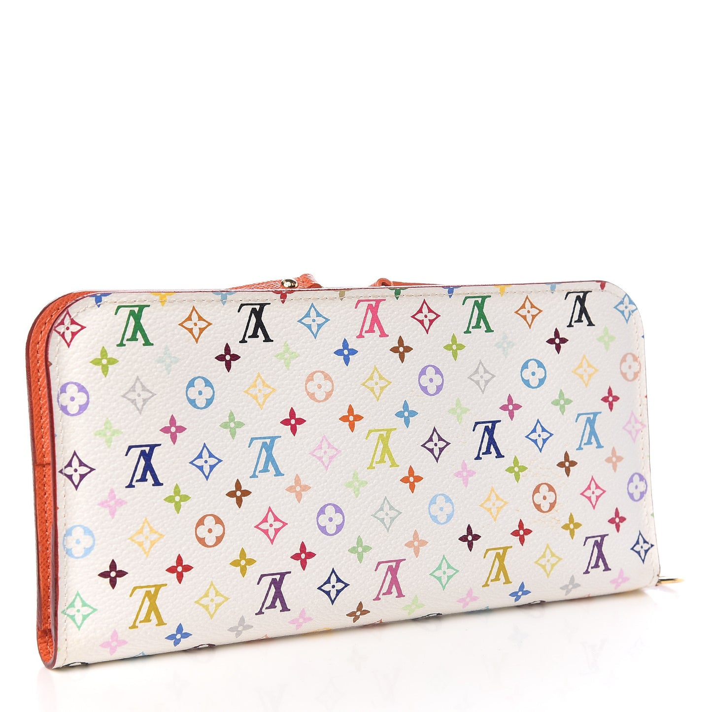 Monogram Multicolor Insolite Wallet White Orange