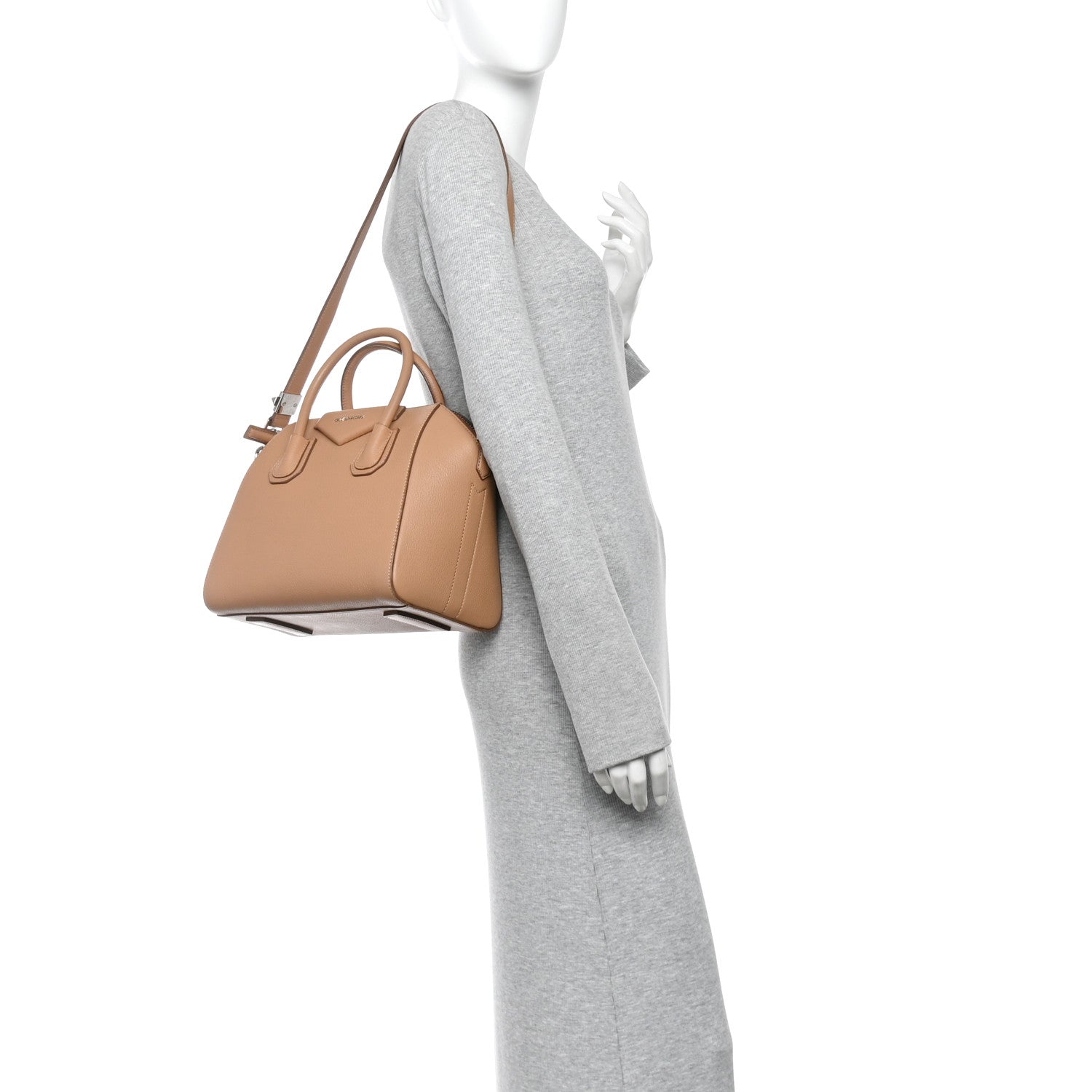 Givenchy Sugar Goatskin Small Antigona Medium Beige 2 of 11