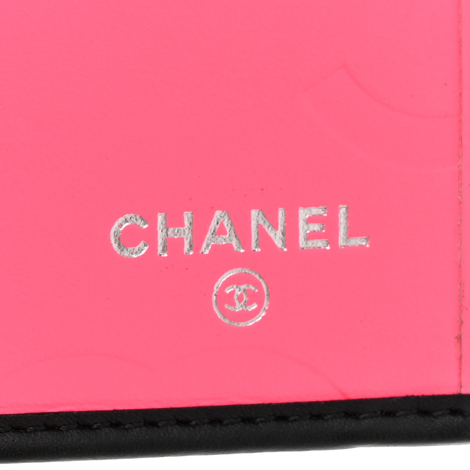 Chanel Calfskin Quilted Cambon Tri-Fold Wallet  Black 6 of 10
