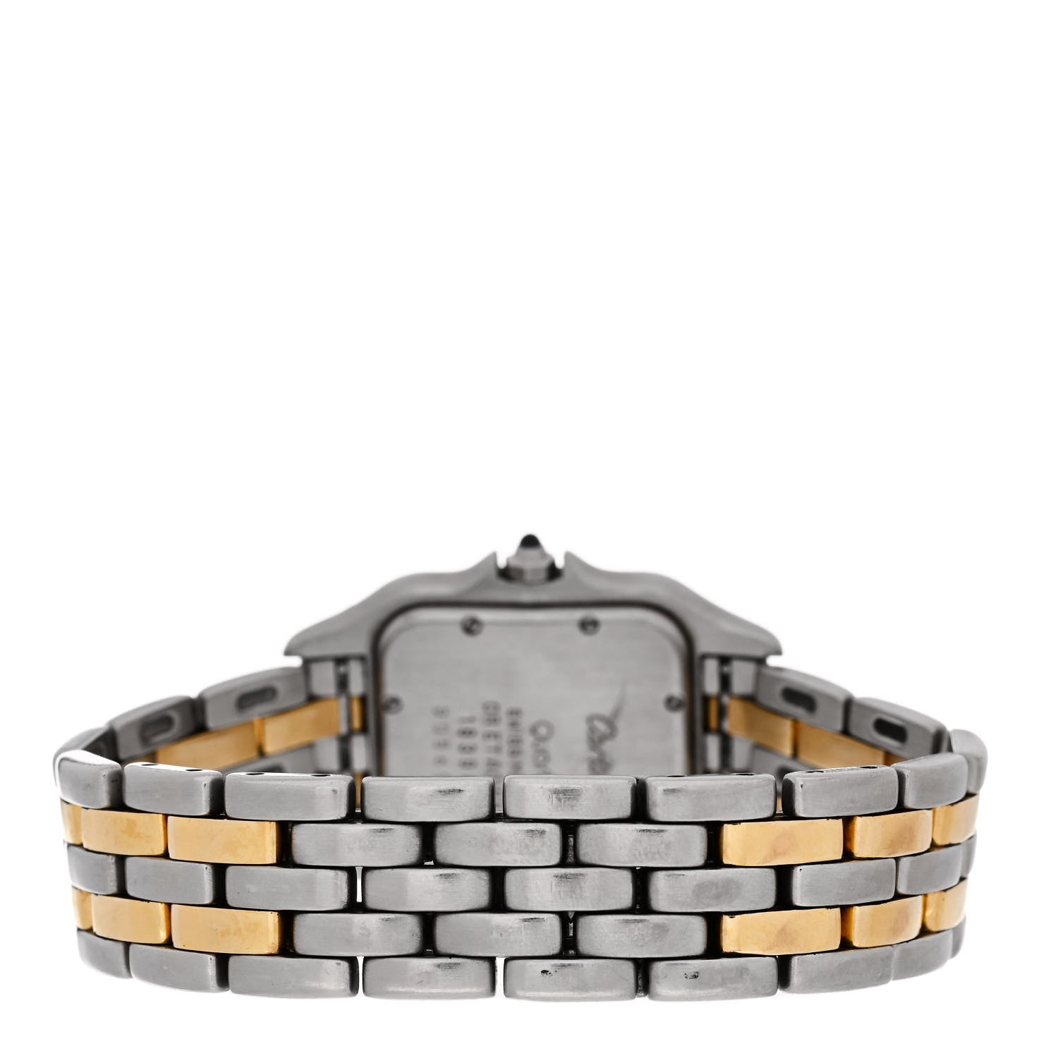 Cartier Stainless Steel 18K Yellow Gold 27mm Panthere Quartz Watch 3 of 4