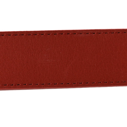 Louis Vuitton Calfskin Monogram 30mm LV Initiales Reversible Belt 85 34 Fuschia 4 of 8