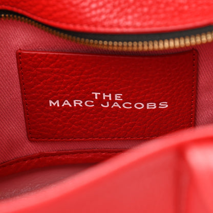 Marc Jacobs Grained Calfskin Small The Tote Bag Red 6 of 10