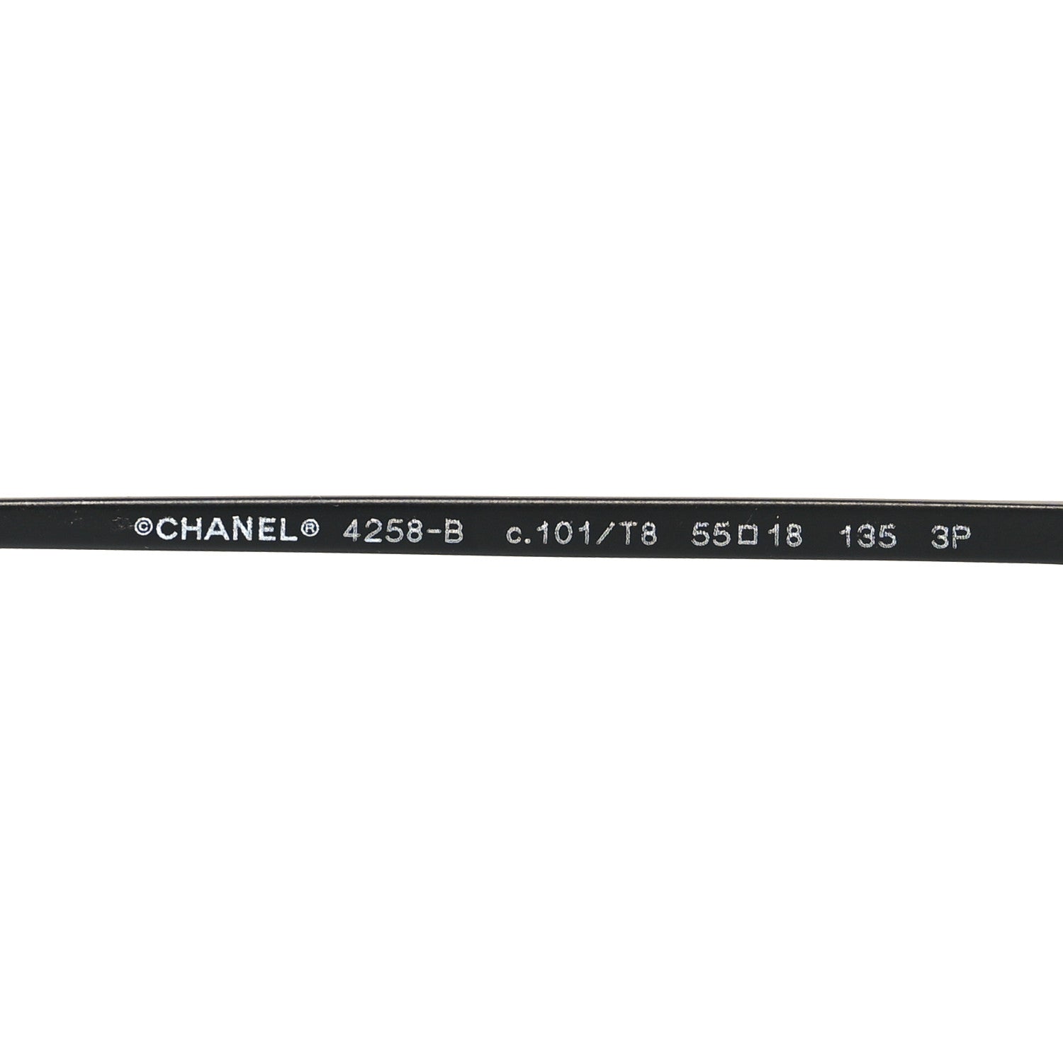 Chanel Metal Crystal Polarized Sunglasses 4258-B Black 7 of 8
