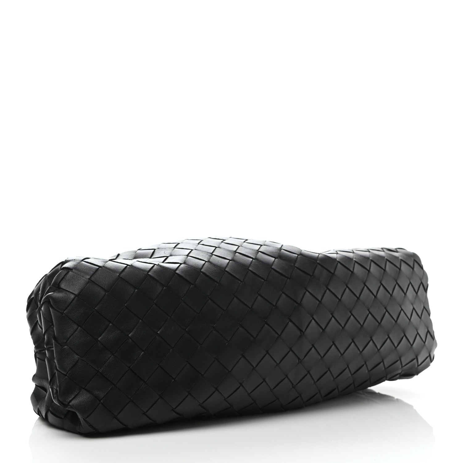 Bottega Veneta Nappa Maxi Intrecciato The Pouch Oversized Clutch Black 4 of 6