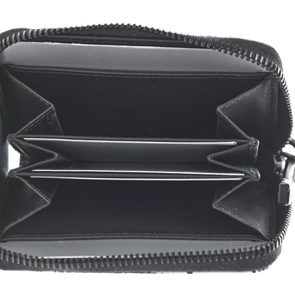 Christian Dior Technical Fabric Embroidered Toile De Jouy DiorTravel Detachable Card Holder Blue 5 of 8