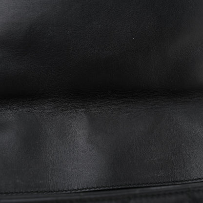 Gucci Calfskin Matelasse Studded Small Pearly GG Marmont Shoulder Bag Black 11 of 13